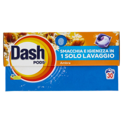 КАПСУЛИ ЗА ПРАНЕ DASH AMBRA 30 БР