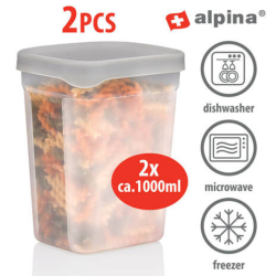 КУТИИ ЗА ХРАНА ALPINA 2х1Л