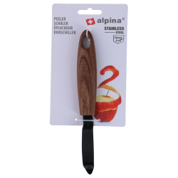 БЕЛАЧКА С ДЪРВЕНА ДРЪЖКА ALPINA