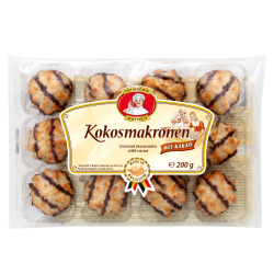 КОКОСОВИ БИСКВИТИ MATHEO С КАКАО, 200 Г