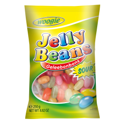 БОНБОНИ WOOGIE GELLY BEANS, ПЛИК 250 Г