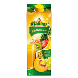 ПЛОДОВА НАПИТКА PFANNER MULTIVITAMIN 50% НЕКТАР ОТ ПЛОДОВЕ,  2 Л 