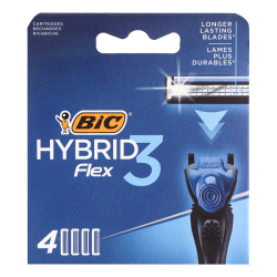 РЕЗЕРВНИ НОЖЧЕТА BIC HYBRID FLEX 3, 4 БР