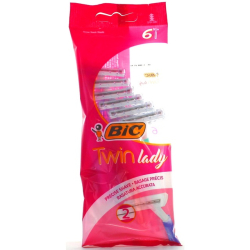 САМОБРЪСНАЧКИ BIC TWIN LADY 6 БР В ПЛИК