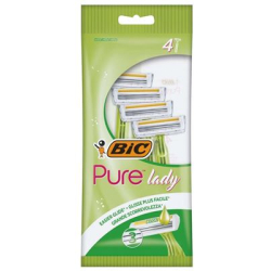 САМОБРЪСНАЧКИ BIC LADY PURE - 3 ALOE VERA В ПЛИК 4 БР