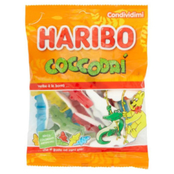 БОНБОНИ HARIBO COCCODRI, КРОКОДИЛЧЕТА 175 Г