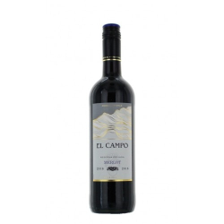 ЧЕРВЕНО ВИНО CHILI ROUGE MERLOT EL CAMPO 2020 ACQ 0.75 Л