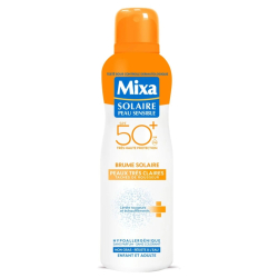 ЗАЩИТЕН СПРЕЙ ЗА КОЖА MIXA BRUME SOLAIRE SPF 50+, АСОРТИМЕНТ