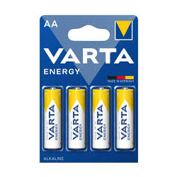 БАТЕРИИ VARTA ENERGY LR6/AA НА КАРТОН, 4 БР