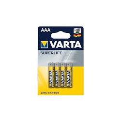 БАТЕРИИ VARTA MINI STILO SUPERLIFE AAA, 4 БР