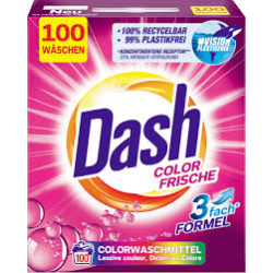 ПРАХ ЗА ПРАНЕ DASH COLOR FRISCHE 100 ПРАНЕТА КУТИЯ, 6 КГ