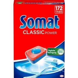 ТАБЛЕТКИ ЗА СЪДОМИЯЛНА SOMAT POWER КЛАСИК 172 БР, 2.855 КГ В КУТИЯ