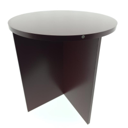 ПОМОЩНА МАСИЧКА MDF ЧЕРВЕНА D 40/40 СМ