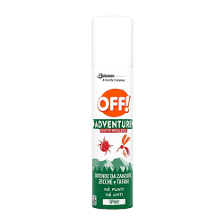 РЕПЕЛЕНТ СПРЕЙ ПРОТИВ НАСЕКОМИ OFF! ADVENTURE INSETTO, 100 МЛ