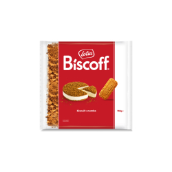 НАТРОШЕНИ БИСКВИТИ ЗА ТОРТИ LOTUS BISCOFF CRUMBLE, ПЛИК 750 Г