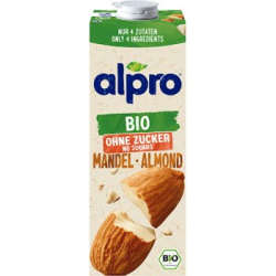 БИО БАДЕМОВО МЛЯКО ALPRO БЕЗ ЗАХАР 1 Л
