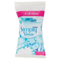 САМОБРЪСНАЧКА GILLETTE VENUS 2 SIMPLY, ПЛИК 4+2 БР