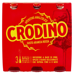 ГАЗИРАНА НАПИТКА CRODINO ARANCIA ROSSA 3х175 МЛ