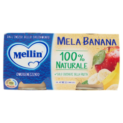 ПЛОДОВО ПЮРЕ MELLIN MELA E BANANA 2Х100Г