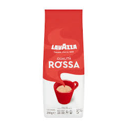 КАФЕ LAVAZZA QUALITA ROSSA НА ЗЪРНА, ПЛИК 250 Г 
