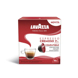 КАФЕ КАПСУЛИ LAVAZZA ESPRESSO CREMOSO, КУТИЯ DG 16 БР