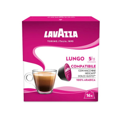 КАФЕ КАПСУЛИ LAVAZZA LUNGO, КУТИЯ DGC 16 БР