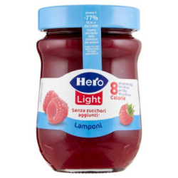 КОНФИТЮР HERO LIGHT МАЛИНИ 280 Г