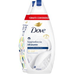 ДУШ ГЕЛ DOVE IDRATANTE, 2Х450 МЛ