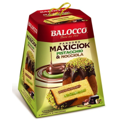 ПАНДОРО BALOCCO MAXICIOK С ЛЕШНИК И ШАМ ФЪСТЪК, 800 Г