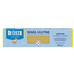 ПАСТА БЕЗ ГЛУТЕН DE CECCO LINGUINE №007, 400 Г