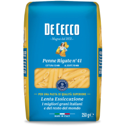 ПАСТА DE CECCO PENNE RIGATE №41, 500 Г