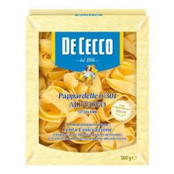 ПАСТА DE CECCO NIDI PAPPARDELE UOVO, №301, 500 Г