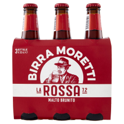 БИРА MORETTI LA ROSSA Vol.7.2°, 3х330 МЛ