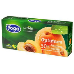 ПЛОДОВА НАПИТКА YOGA ALBICOCCA КАЙСИЯ, 3 X 200 Г