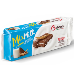 СУХИ ПАСТИ С ШОКОЛАД BALCONI С КАКАО И МЛЯКО, 10 БР  350 Г
