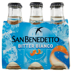 БЕЗАЛКОХОЛНО SAN BENEDETTO BEN'S BITTER BIANCO, 6х100 МЛ