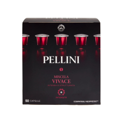 КАФЕ КАПСУЛИ PELLINI CREMOSO 50 БР - NESPRESSO 