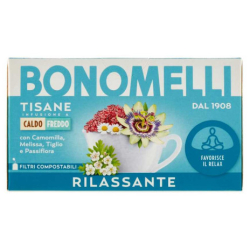 ЧАЙ BONOMELLI TISANE RILASSANTE, 16 ПАКЕТЧЕТА