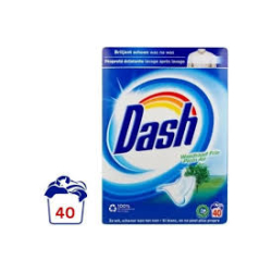 ПРАХ ЗА ПРАНЕ ЗА БЕЛИ ТЪКАНИ DASH PLEIN AIR, 40 ПРАНЕТА, 2.6 КГ