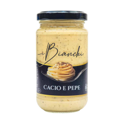 СОС СИРЕНЕ И ЧЕРЕН ПИПЕР BERNI I BIANCHI-CACIO E PEPE 190 Г, СТЪКЛО