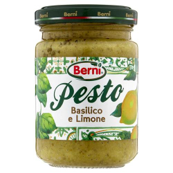 СОС ПЕСТО С БОСИЛЕК И ЛИМОН BERNI 135 Г