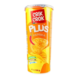 ЧИПС В КУТИЯ CRIK CROK PLUS PAPRIKA 100 Г