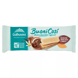ВАФЛИ GALBUSERA BUONI COSI С КРЕМ КАКАО И ВАНИЛИЯ, 175 Г