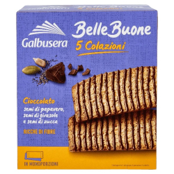 БИСКВИТИ С ШОКОЛАД И СЕМЕНА GALBUSERA BELLE BUONE 210 Г