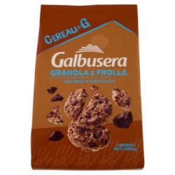 БИСКВИТИ GALBUSERA CEREALI-G СЪС СЕМЕНА И ШОКОЛАДОВИ ПАРЧЕНЦА 300 Г