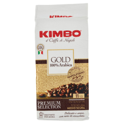 МЛЯНО КАФЕ KIMBO GOLD 100% ARABICA 250 Г