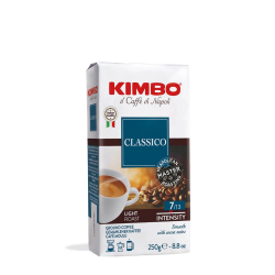 МЛЯНО КАФЕ KIMBO AROMA CLASSICO, ПАКЕТ 250 Г