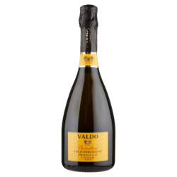 БЯЛО ВИНО ПРОСЕКО БРУТ VALDO SUPERIORE PROSECCO DOCG 750 МЛ