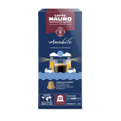 КАПСУЛИ КАФЕ MAURO NESPRESSO AMABILE, 10 БР