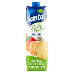 ПЛОДОВА НАПИТКА SANTAL ЕКЗОТИК БЕЗ ЗАХАР 1 Л